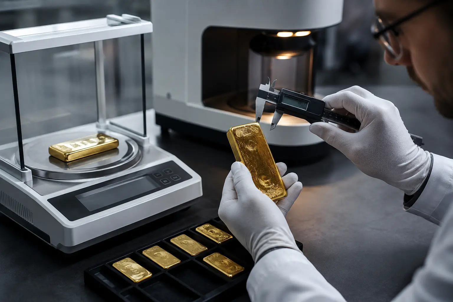 روش تشخیص شمش طلا اصل از تقلبی