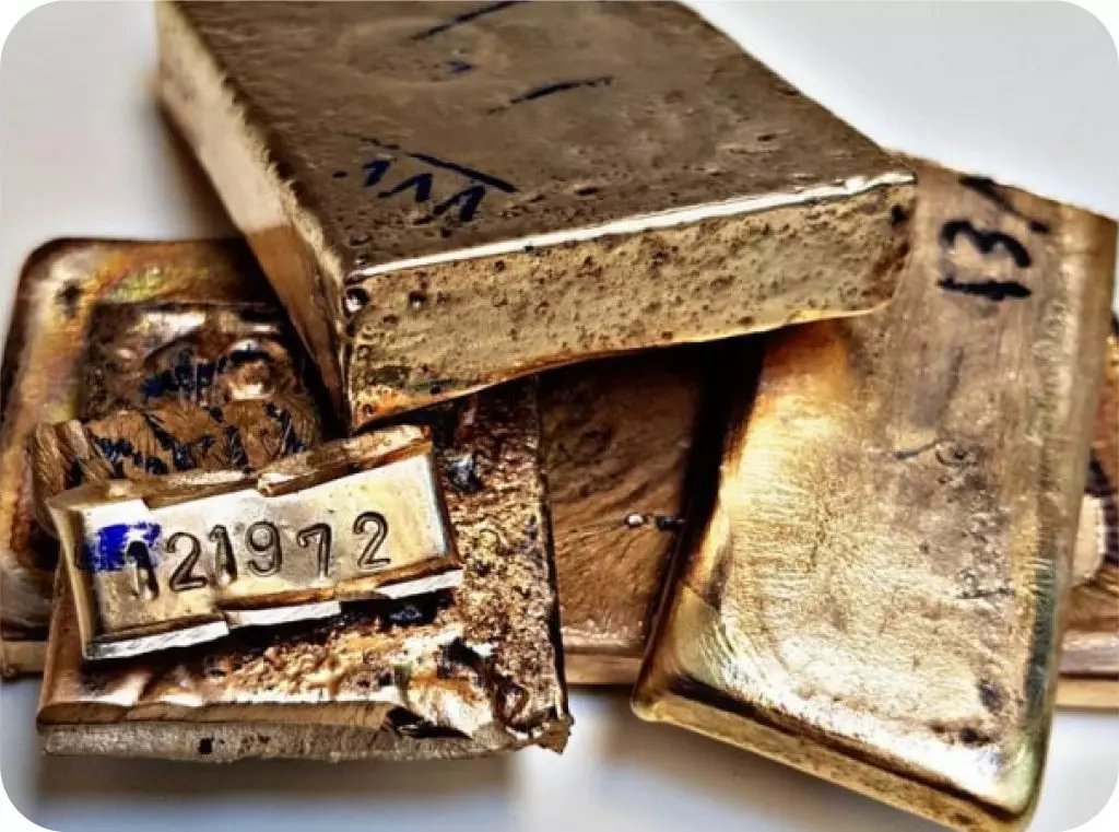 تشخیص طلای آب شده تقلبی