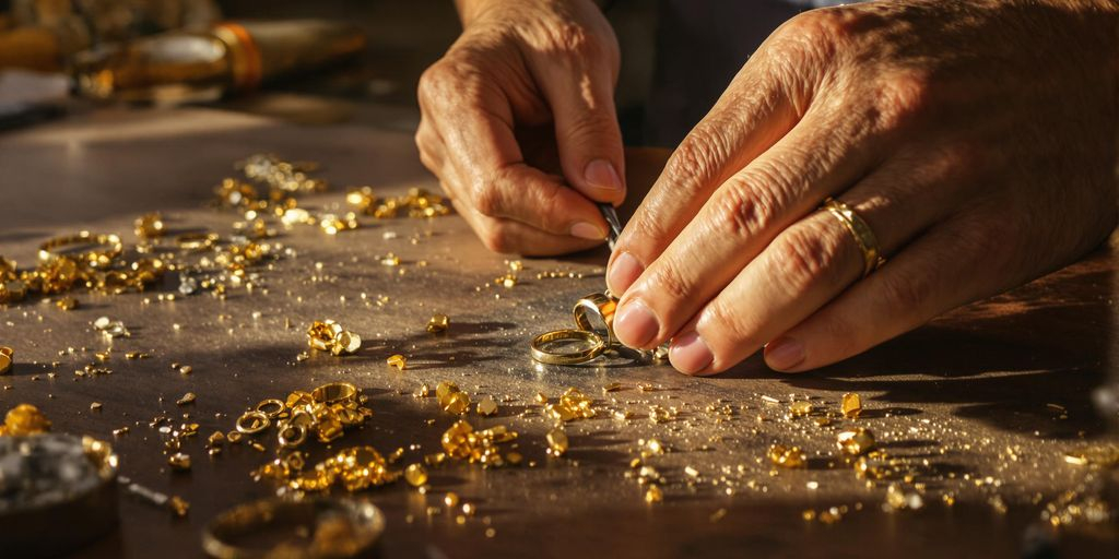 خرید طلای دست ساز